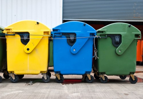 Various sizes of skip containers available for hire