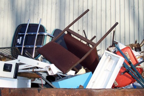 Professional house clearance service in action