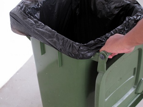 Electronic waste being processed at a recycling facility in Palmers Green