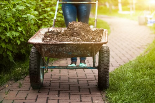 Skip hire service effectively managing garden waste