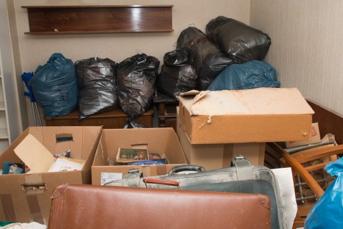 Secure document shredding during office clearance